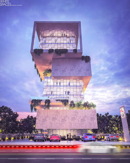 Office building for high tech lubricants gulberg lahore